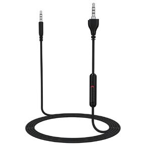 Zosvoses AW920H Mic Cable Compatible with Alienware AW920H Tri-Mode Wireless Gaming Headset with Built-in Microphone and Mute Switch, 6ft