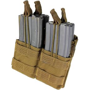 Condor Elite MA43-498 Double Stacker M4 Mag Pouch Coyote Brown