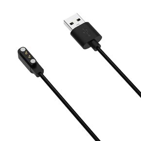 Disscool Replacement Charging Dock Cable Compatible with CMF Watch Pro 1/Watch Pro 2, USB Magnetized Cable Charger Stand Smart Watch Accessories(1.2M/3.9FT,Black)