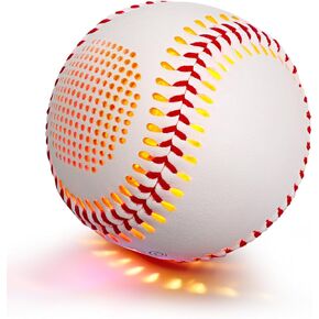 Light Up & Glow-in-The-Dark Baseball with Bluetooth Speaker, Sports Gifts for Baseball Fans, Boys 8-12, Teens & Adults, Unique Baseball Accessories