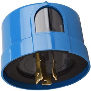 Fdit Light Sensor Control Automatic On/Off Photoelectric Switch for Garden Barn Garage Street Lighting