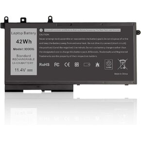 TREE.NB 3DDDG (42Wh) Battery Compatible with Dell Latitude 5280 E5280 5290 5480 E5480 5490 5580 5590 03VC9Y 45N3J