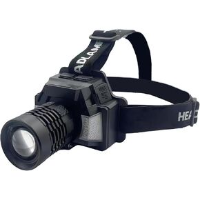100000 Lumen LED Headlamp, Rechargeable Head Lamp LED,Wave Induction,6 Modes Super Bright Waterproof Head Lights, 90° Adjustable Head Lamps for Running, Camping, Outdoors, Fishing