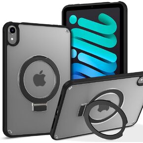 BENTOBEN Case for iPad Mini 7 A17 Pro 2024/iPad Mini 6 2021 8.3 Inch iPad Mini 7th/6th Gen Case, Hard Back Cover for iPad Mini 8.3" 7th Gen A2995/A2996/A2993/6th Gen A2567 A2568 A2569 -Black