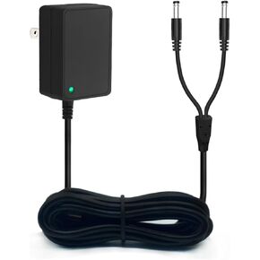 Charger for Mini Educator E Collar 300, 400 Series and BP-504 Barkless Dog Training Collars Dual Lead Replacement Adapter Power Cord