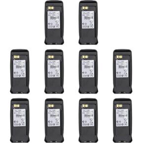 (10PCS) 7.4v PMNN4077 Battery PMNN4077C [Upgraded] for Motorola XPR 6100 XPR6300 XPR6350 XPR6380 XPR 6500 XPR 6550 XIRP6500 PR6380 DGP 6150 DGP4150 DP3601 PMNN4104 Battery
