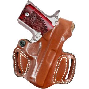 DeSantis Criss-Cross OWB Holster - Holster OWB, Leather Pistol Holster, Open Carry Holster for Men & Women, Quick Draw, Adjustable