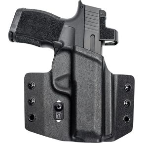 Tulster OWB Contour Holster in Right Hand fits: Sig Sauer P365XL | Optic Compatible Outside The Waistband Concealed Carry Kydex Holster