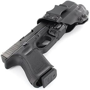 R&R Holsters: IWB Kydex Holster for Glock 19,23,32 with Streamlight TLR-7 (Gen 3-5 Compatible) - Matte Black