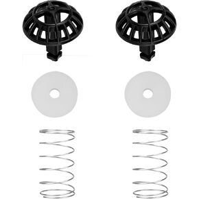 Coffee Machine Brew Basket Bottom Spring Loaded Stopper Kits Replacement for Cuisinart Coffee Makers, Coffee Maker Parts Fit for Cuisinart DCC-1200, DCC-1200BCH, DCC-1200BW Brew Basket,2Pack