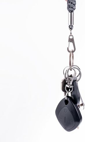 Rovyvon RC01 Titanium Keyring Carabiner ، مقطع Carabiner السريع للخدمة الشاقة مع المتانة الخفيفة الوزن والتصميم الصديق للبيئة (5pcs) in Kuwait