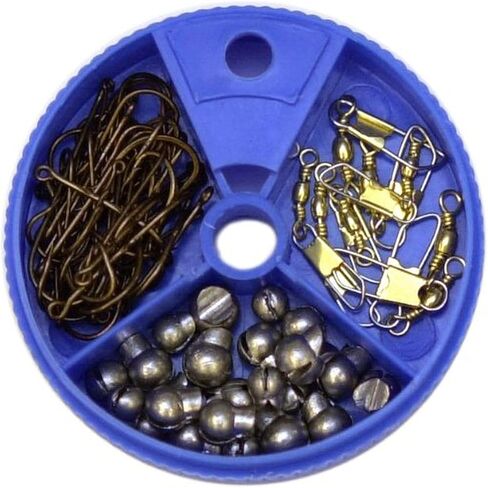 Eagle Claw 05010H-001 75pc Tool Asst Hook/Swivel/Sinker Asst in Kuwait