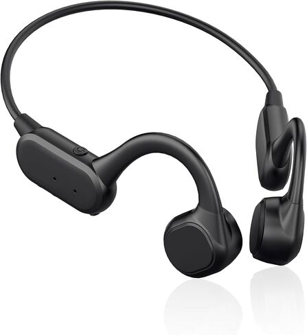 Bone Conduction Headphones, Bluetooth 5.3 Open Ear Wireless Headphones with Microphone, IPX6 Waterproof Sports Headphones with 8Hrs Playtime for Running, Cycling and Workouts in Kuwait