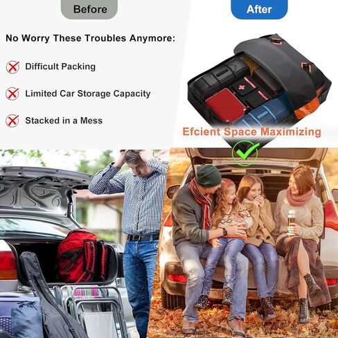 حقيبة سقف السيارة ، حقيبة حاملة شحن على سطح السيارة مقاومة للماء 15 قدم مكعب لجميع السيارات مع/بدون رف ، تشمل حصيرة مضادة للانزلاق ، وأشرطة مقواة ، وسطح أبواب 6 ، وقفل الأمتعة (15 قدمًا مكعبًا) in Kuwait