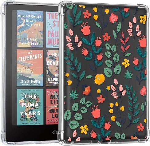 COBAK CLASE CASE لـ Kindle Paperwhite 12th Gen 2024 (7 ") و kindle Colorsoft Signature Edition (7")-غطاء خلفي خفيف للخدش مقاوم للخدش in Saudi Arabia