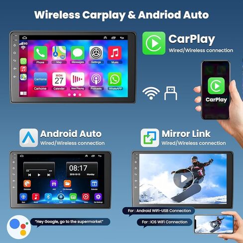 [4G+64G] Android 13 Car Radio for Chevrolet Chevy Trax 2014 2015 2016, Wireless Carplay Android Auto, 9 inch IPS Touch Screen Stereo with GPS, Bluetooth, WiFi, FM Radio+ AHD Backup Camera+MIC in Kuwait