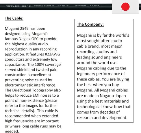 Best Worlds Best Cables 2 وحدات - 2 قدم - كابل TRS المتوازن تصحيح مخصص باستخدام سلك Mogami 2549 (أسود) و Neutrik NP3x TRS STEREO in Kuwait