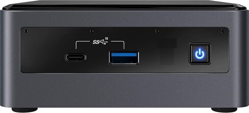 Intel NUC 10 NUC10I7FNHN HOME & Business Mini Desktop أسود I7-10710U 6-CORE ، ذاكرة وصول عشوائي 16 جيجا بايت ، 256 جيجا بايت SSD ، رسومات متكاملة ، WiFi ، Bluetooth ، 1xHDMI ، بطاقة SD ، Win 10 Pro (Reneded) in Kuwait