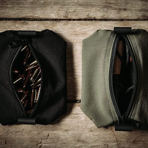 SOA Co - Ranger Small Possibles Pouch | Handcrafted Lightweight Utility Bag for Camping, Bushcraft & EDC | Durable Water-Resistant Zipper Pouch with Stretch Fabric, Easy-Grip Pull Tabs & Gear Storage in Saudi Arabia