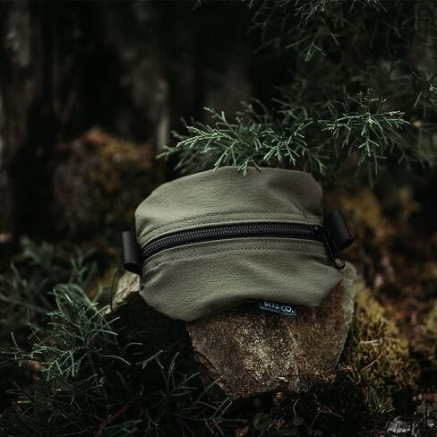 SOA Co - Ranger Small Possibles Pouch | Handcrafted Lightweight Utility Bag for Camping, Bushcraft & EDC | Durable Water-Resistant Zipper Pouch with Stretch Fabric, Easy-Grip Pull Tabs & Gear Storage in Saudi Arabia