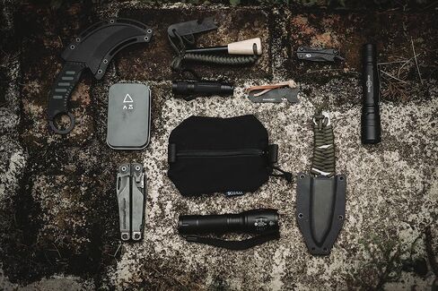 SOA CO - Ranger Possibles Pouch | حقيبة فائدة خفيفة الوزن مصنوعة يدويًا للتخييم ، Bushcraft & EDC | حقيبة سحاب مقاومة للماء متينة مع نسيج امتداد وعلامات السحب السهلة وتخزين التروس in Saudi Arabia