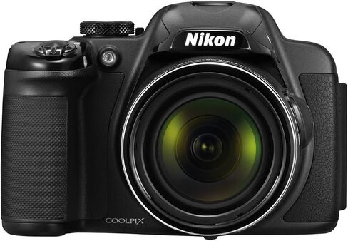 Nikon COOLPIX P520 18.1 MP CMOS Digital Camera with 42x Zoom Lens and Full HD 1080p Video (Black) (OLD MODEL) (Renewed) in Saudi Arabia