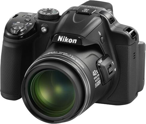 Nikon COOLPIX P520 18.1 MP CMOS Digital Camera with 42x Zoom Lens and Full HD 1080p Video (Black) (OLD MODEL) (Renewed) in Saudi Arabia