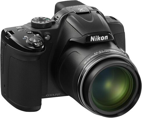 Nikon COOLPIX P520 18.1 MP CMOS Digital Camera with 42x Zoom Lens and Full HD 1080p Video (Black) (OLD MODEL) (Renewed) in Saudi Arabia