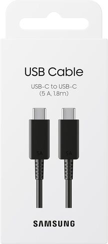 SAMSUNG 1.8m Cable 5A Black in Saudi Arabia