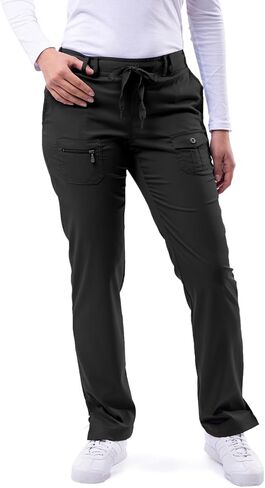 Adar Pro Scrubs for Women - Skinny Leg Yoga Scrub Pants in Saudi Arabia