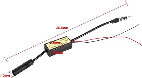 2PCS Car FM Band Expander Converter ، Antenna Radio FM Band Expander للسيارات اليابانية in Saudi Arabia