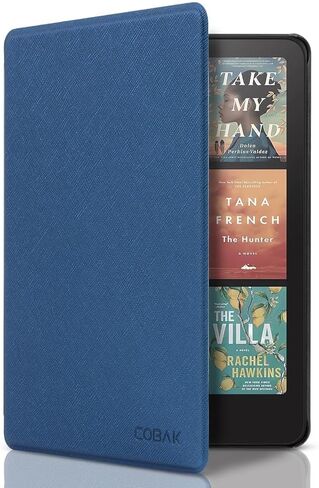 CoBak Case for Kindle Paperwhite 12th Gen 2024 (7") & Kindle Colorsoft Signature Edition - All New PU Leather Cover with Auto Sleep Wake Feature for Kindle Paperwhite Signature 2024 Released in Saudi Arabia