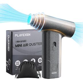 Duster Air Electric ، 2 في 1 فراغ سيارة محمولة و Duster Air ، 130000 دورة في الدقيقة محمولة منفاخ الهواء الجاف للسيارة والمنزل والتنظيف المكتبي