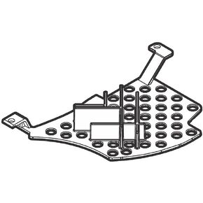 807111601 Dishwasher Pump Plate Genuine Original Equipment Manufacturer (OEM) Part