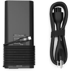 130W USB C Type C Laptop Charger Replacement for Dell XPS 15 17 2in1 9575 9500 9700,Dell Precision 5530 2in1 5550 5750,DA130PM170 HA130PM170 0M0H25 T4V18 0K00F5 M0H25 K00F5 Laptop Power Cord
