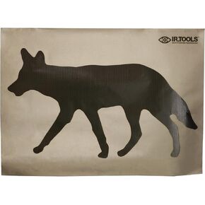 IR. Tools Upright Thermal Coyote Target Kit- Includes Thermal Target for Zero, Coyote Passive Thermal Target, and Thermal Pasters-Thermal Scope Target