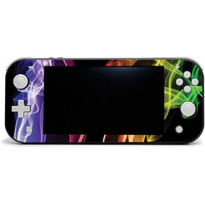 MightySkins Skin Compatible with Nintendo Switch Lite - Rainbow Streaks | Protective, Durable, and Unique Vinyl Decal Wrap Cover | Easy to Apply, Remove, and Change Styles | Made In The USA