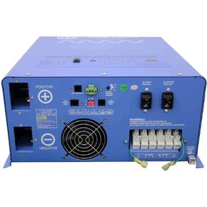 AIMS POWER 4000 W / 12000 W Pure Sine Inverter Charger 24Vdc to 120Vac Output 50/60HZ Listed to UL 458/1012/1741 CSA