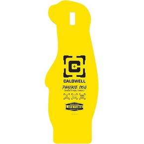 Caldwell AR500 Game Series Prairie Dog 3/8 Inch Thickness, Rifle Rated for Precision Shooting and Target Practice
