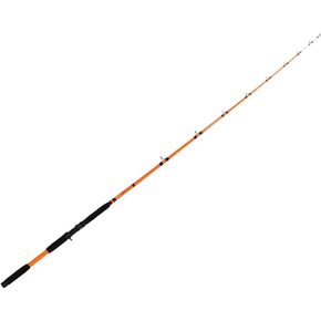 Catfish Pro Tournament Series Casting Rod - 7'6" One-Piece Rod with S-Glass, E-Glass & Carbon Graphite Construction, Super Grip, Glow Tip, Heavy-Duty Stainless-Steel Guides - Ideal for Big Catfishing!