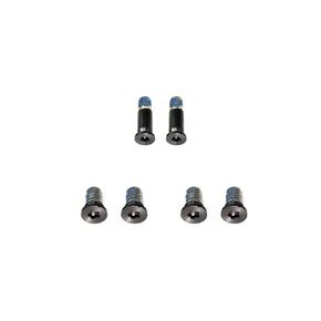 Space Gray Screws 6-Piece 1 Set Bottom Case Screws Pentalobe P5 Replacement Compatible with 16" A2141 2019 (1)
