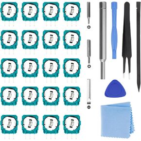20pcs 2K3 Ohm Potentiometer Replacement with Tool for Sony PlayStation 5 PS5 Dualsense Controller Trim Pot Resistor Thumbstick Module Sensor for ALPS Analog Joystick