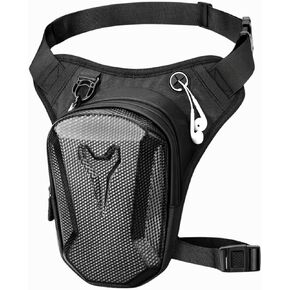 Motorcycle Waist Bag, Leg Bag, Tactical Thigh Bag for Bike Fanny Pack, Adjustable Sports Leg Bag, Travel Backpack with Compartments for Phone, Wallet and Keys, Unisex Multifunctional Fanny Pack
