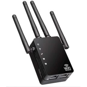 Stable Wireless Internet Booster w/Ethernet Port | Long Range WiFi Extender