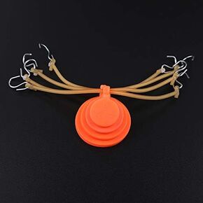 Double Layer Silicone Targets 4 pcs/Set Diameter 3cm, 4cm, 5cm, 6cm Shooting Target Plates Thickness 10mm