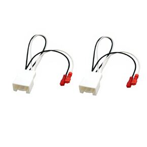 2 Pack 72-5602 Car Replacement Door Speaker Wiring Harness Plug Connector for 2011-2022 Ford F-150 Fusion Escape Focus Bronco Mustang Mondeo MK4 Mazda 2 3 6 CX5 MX5 Miat Cable Plug Speakers Harness