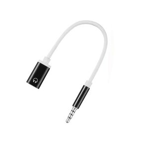 3.5mm Male to TypeC Female Audio Cable Cord 3.5mm Analog Cable Type-C Converter Earphone Adapter Compatible with Players, Laptops, Tablets, Smartphone, MP3 Players, CD (Black)