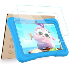 2-Pack Screen Protector Compatible with Pritom K7 7 inch Kids Tablet, [HD Clarity] [9 Hardness] [Anti-Scratch] Tempered Glass