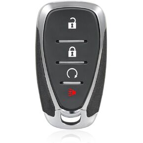 Smart Key for Chevrolet, Alliskeys Proximity Key Fob Replacement for Chevy Equinox Trax Sonic Bolt 2016-2021 HYQ4AA/HYQ4AS