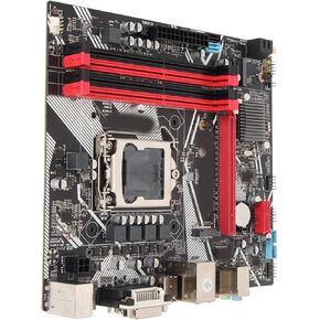 LGA 1155 Mining Mainboard, B75-S ATX Motherboard for Intel E3 V1 V2, 4xDDR3, 4xUSB3.0, 6xUSB2.0, PCIE 16X, PCIE 1X, 24PIN, ATX 4PIN, Computer Motherboard